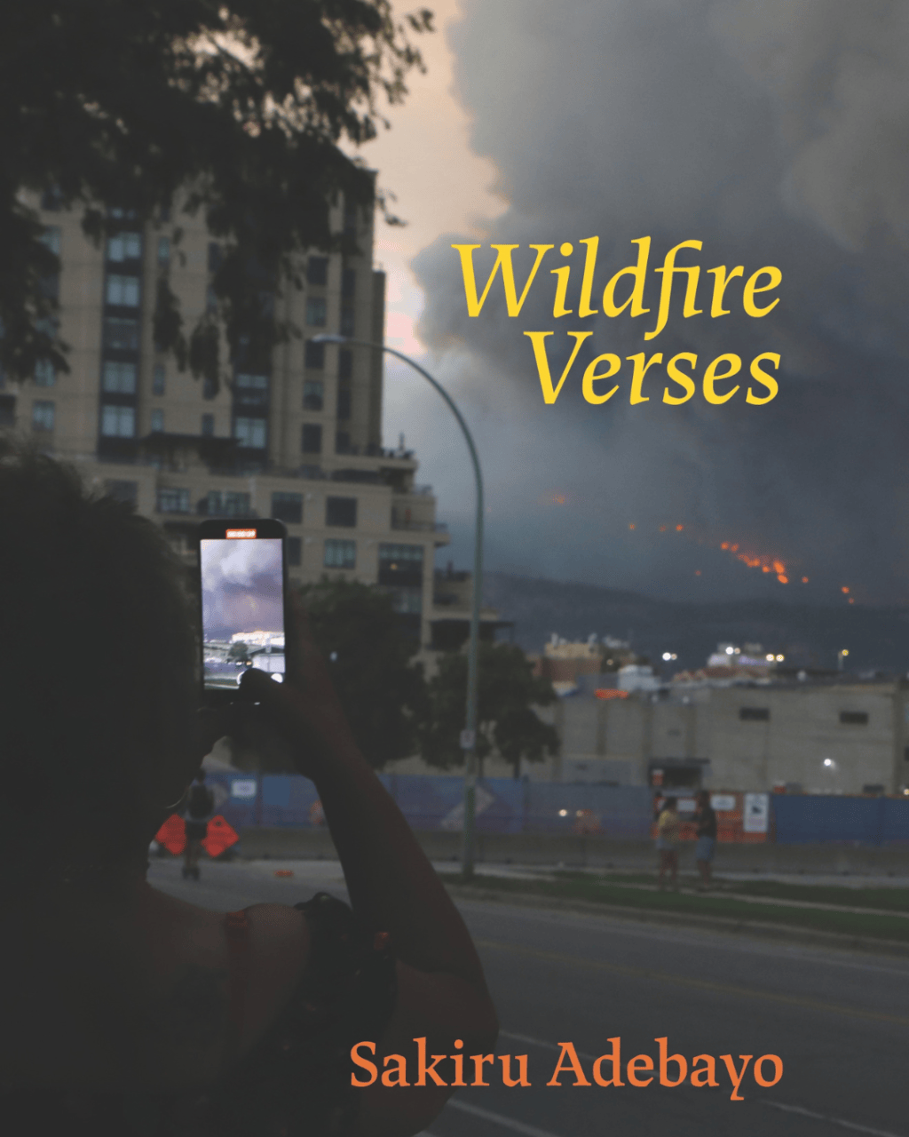 A Verdict Written in Fire: Wildfire Verses by Sakiru Adebayo (Nightwood Editions, Fall&nbsp;2026)
